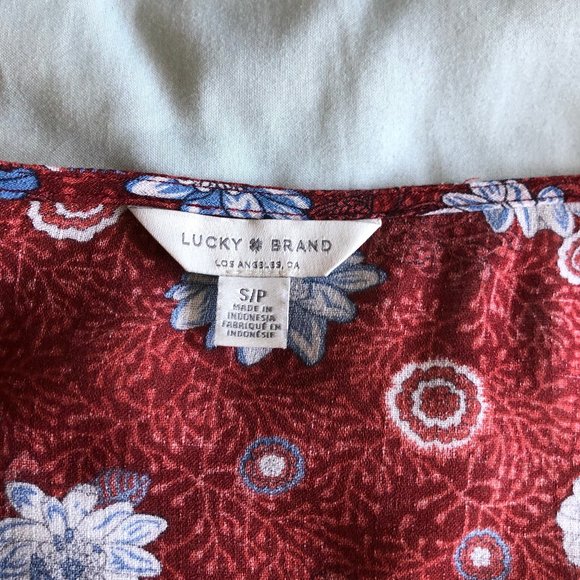 Lucky V-Neck Blouse - Picture 2 of 4